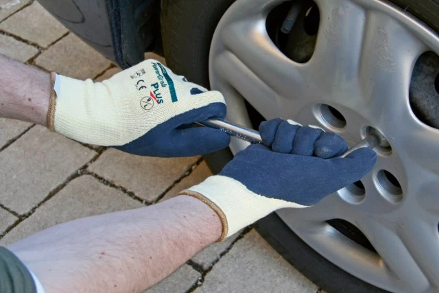 PowerGrab Plus Feinstrick-Latexhandschuh