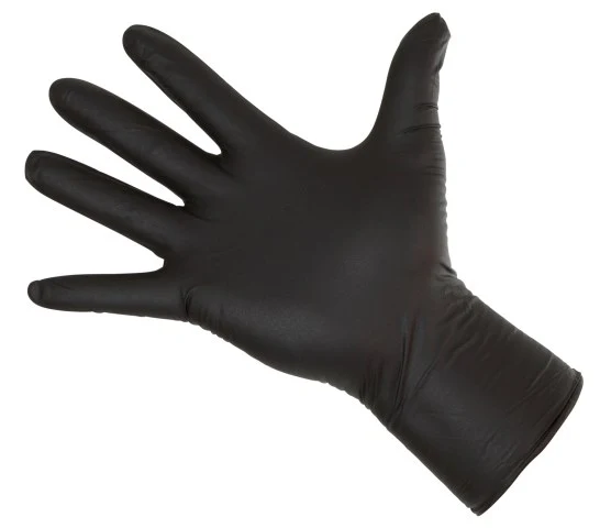 Nitrilhandschuhe Long Black 300mm