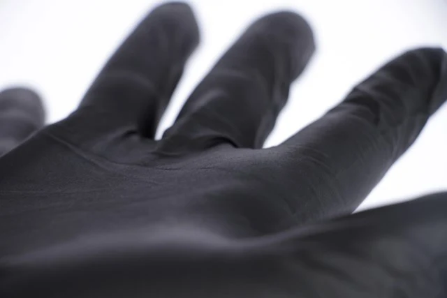 Nitrilhandschuhe Long Black 300mm