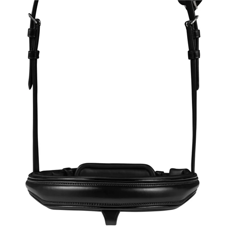 Briglia vernice Waldhausen S-Line Blackshine con cristalli