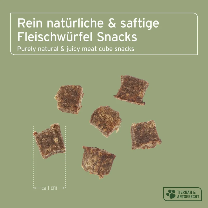 AniForte Pferd Hundesnacks – Natürliche Premium-Belohnung für sensible Hunde, hypoallergen & getreidefrei, Single Protein aus Deutschland