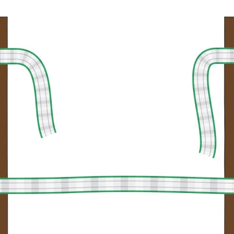 Litzclip® Torgriffverbinder Edelstahl 4 Stück