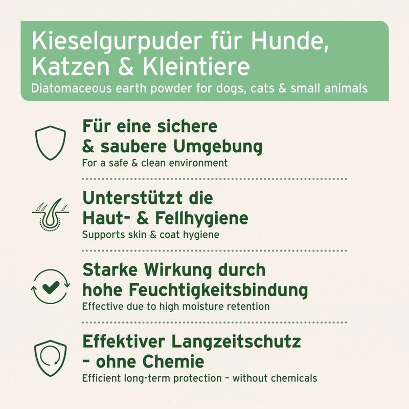 Kieselgur Pulver - ehemals Milben-STOP Puder