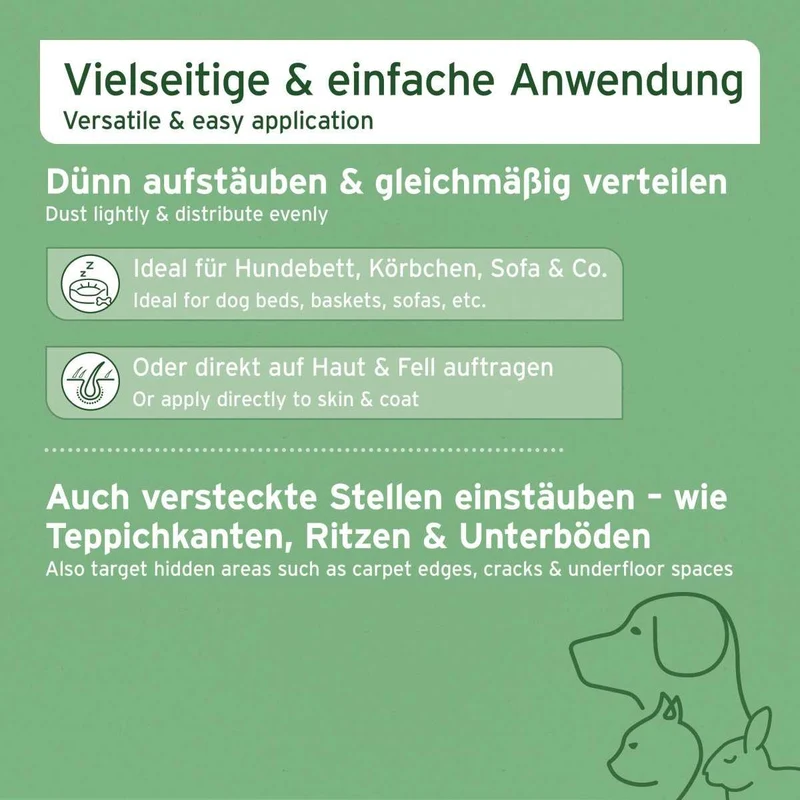 Kieselgur Pulver - ehemals Milben-STOP Puder