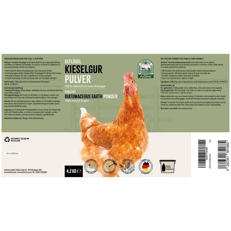 FarmLife Kieselgur Pulver - ehemals Milben-STOP