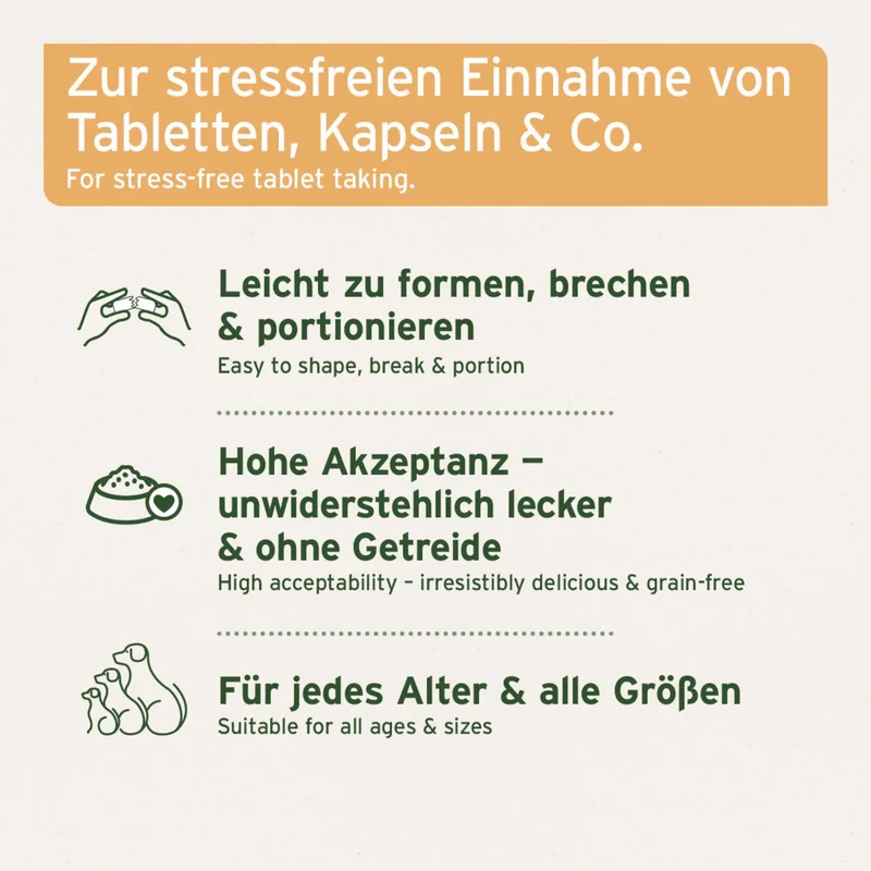 AniForte Versteckerli – Softer Hundesnack für stressfreie Tablettengabe & Leckerli-Training