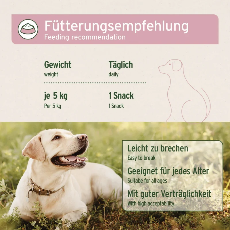 AniForte 4in1-Snack mit Rinderpansen – Natürliche Unterstützung für Haut, Fell, Gelenke & Immunsystem