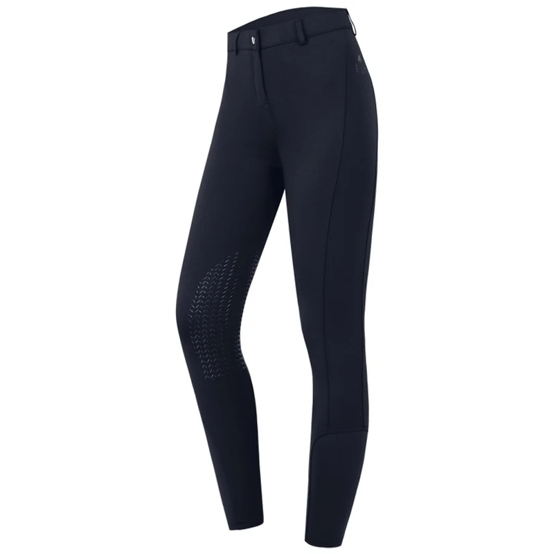 Pantaloni da equitazione Essential con inserto in silicone sul ginocchio, da bambino