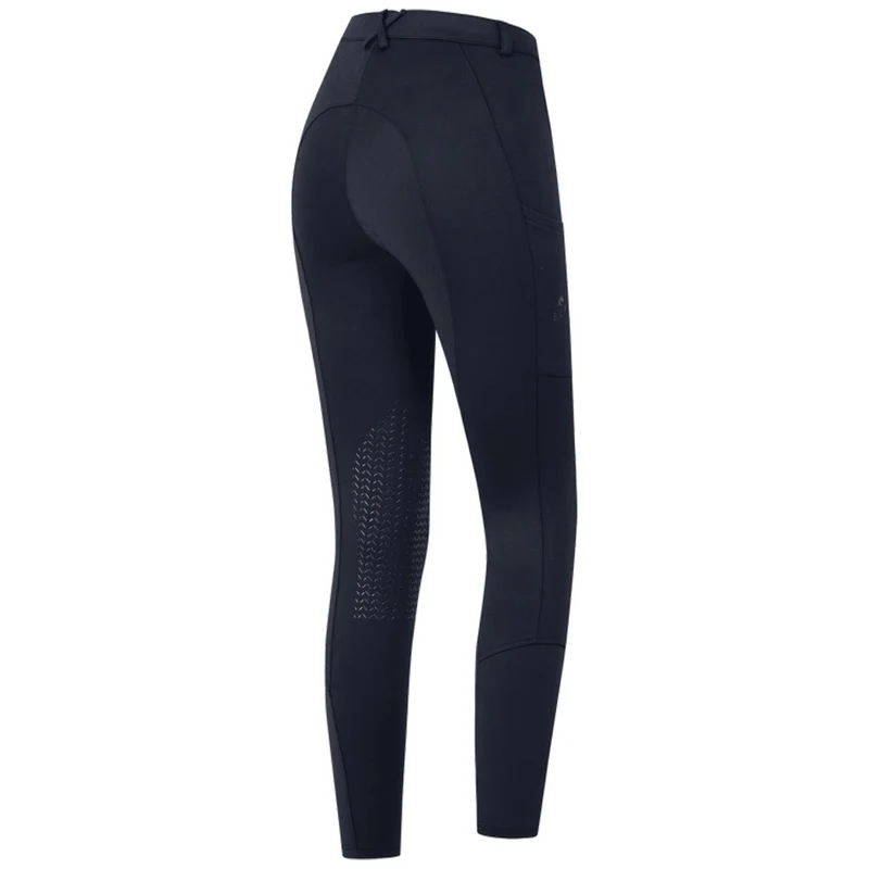 Pantaloni da equitazione Essential con inserto in silicone sul ginocchio, da bambino