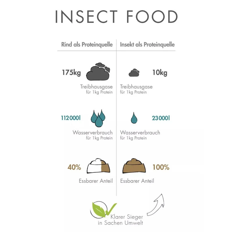 PERROVET Insect Trockenfutter für Hunde mit Allergien & Futtermittelunverträglichkeiten – Hypoallergenes Hundefutter mit Insektenprotein für sensible Verdauung