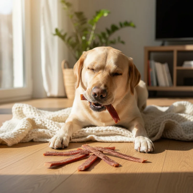 Black Canyon Entenbrust in Streifen – Premium Kausnack für Hunde, 100% getreidefrei, fettarm & proteinreich, schonend luftgetrocknet, ideal für sensible Hunde & Allergiker