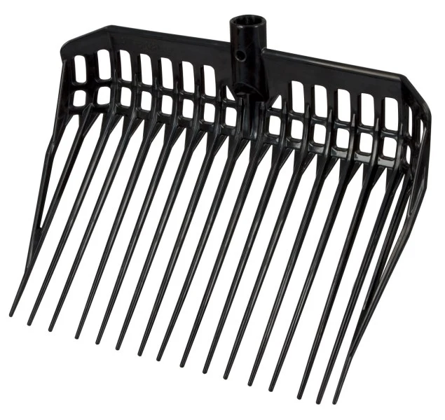 Dunggabel EcoFork, schwarz ohne Stiel
