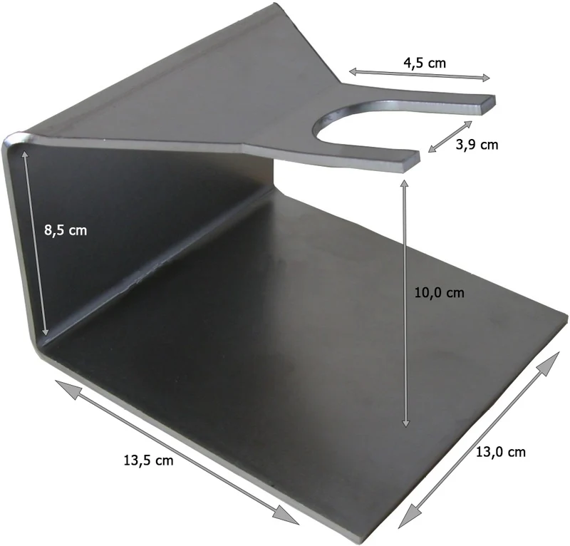Abfüllhalter Edelstahlhalter für Bag in Box Beutel