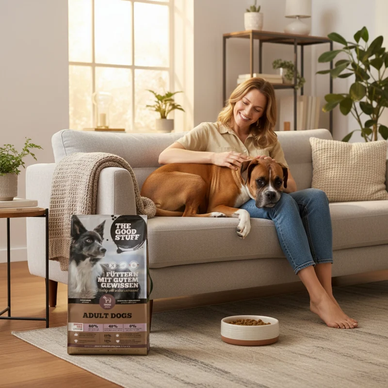 The Goodstuff Adult Dogs Pferd Trockenfutter – Hypoallergen & Getreidefrei für sensible Hunde mit Futtermittelallergien und Unverträglichkeiten