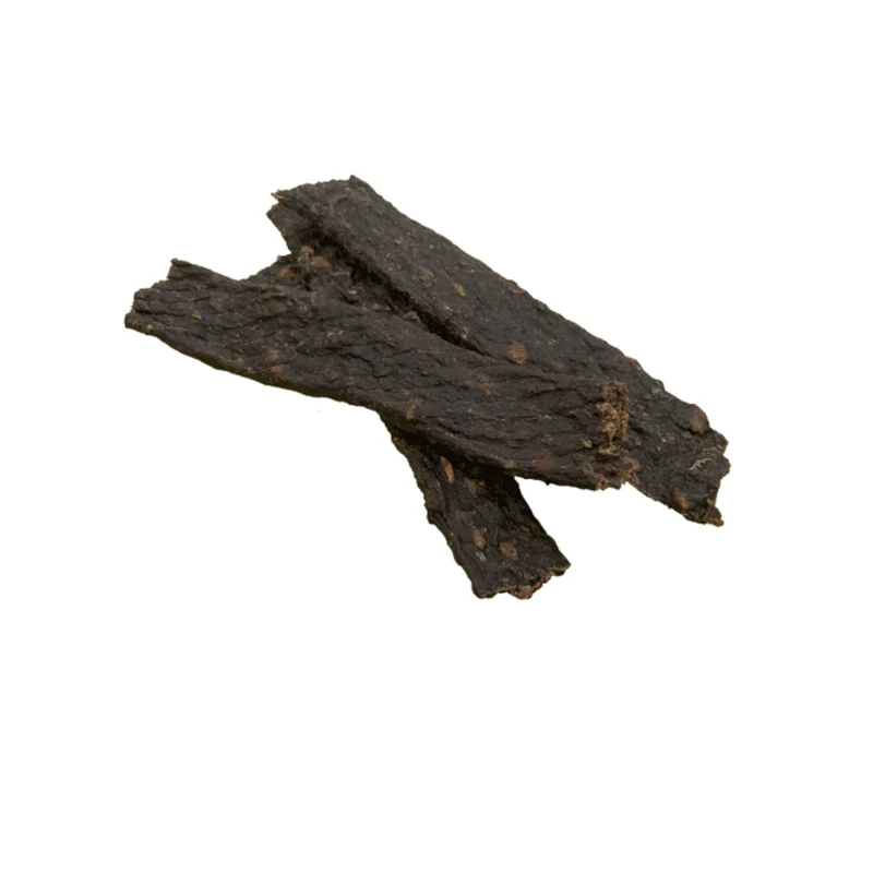 Black Canyon Wildschwein-Trockenfleisch – Natürlicher Premium-Kausnack für ernährungssensible Hunde, schonend getrocknet, weiche Konsistenz für Welpen & Senioren