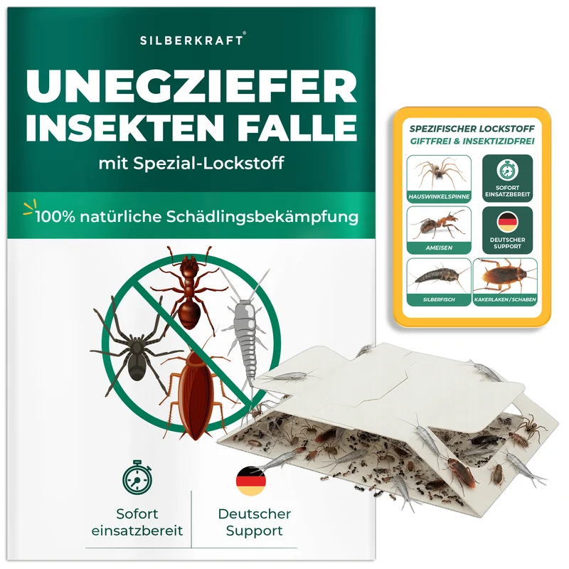 Ungeziefer/ Insektenfalle mit Spezial-Lockstoff
