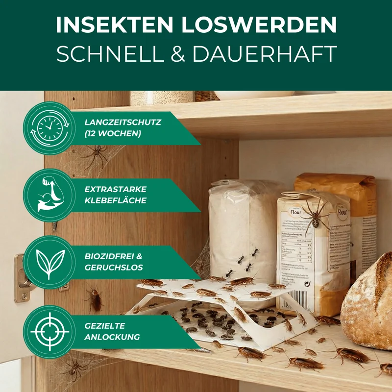 Ungeziefer/ Insektenfalle mit Spezial-Lockstoff