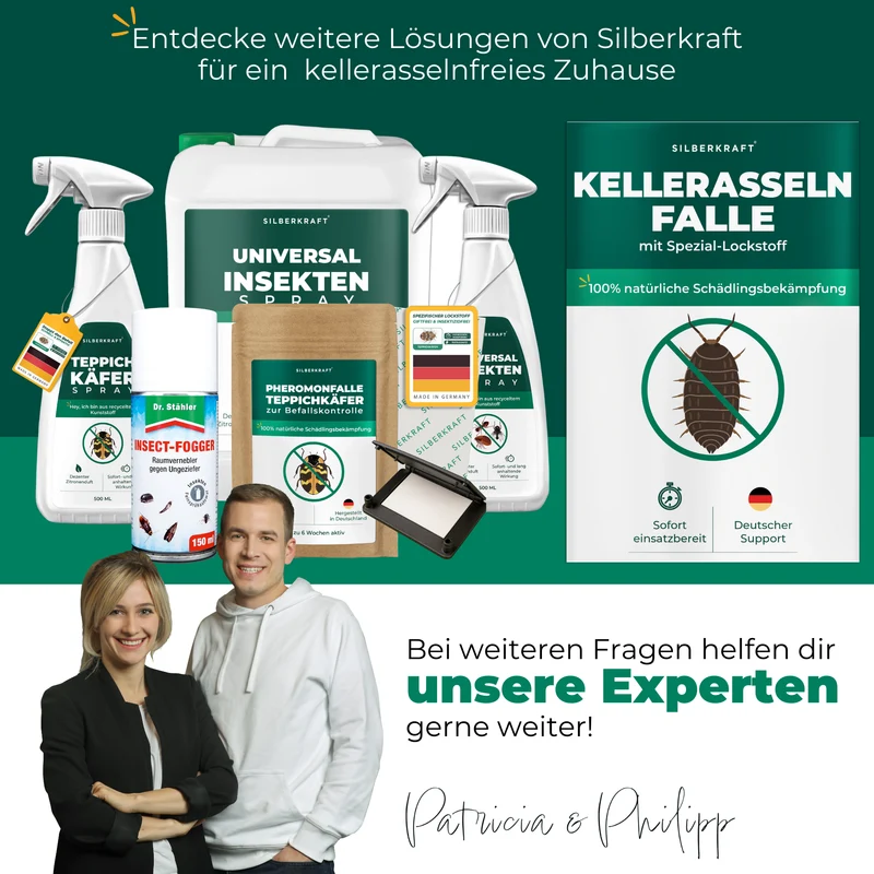 Kellerasselnfalle mit Spezial-Lockstoff