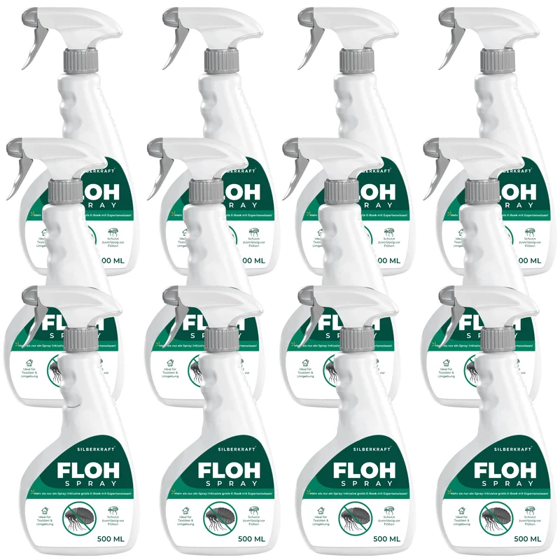 Flohspray Textil & Umgebung inkl. E-Book