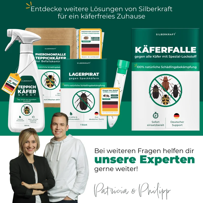 Käferfalle gegen diverse Käfer mit Spezial-Lockstoff
