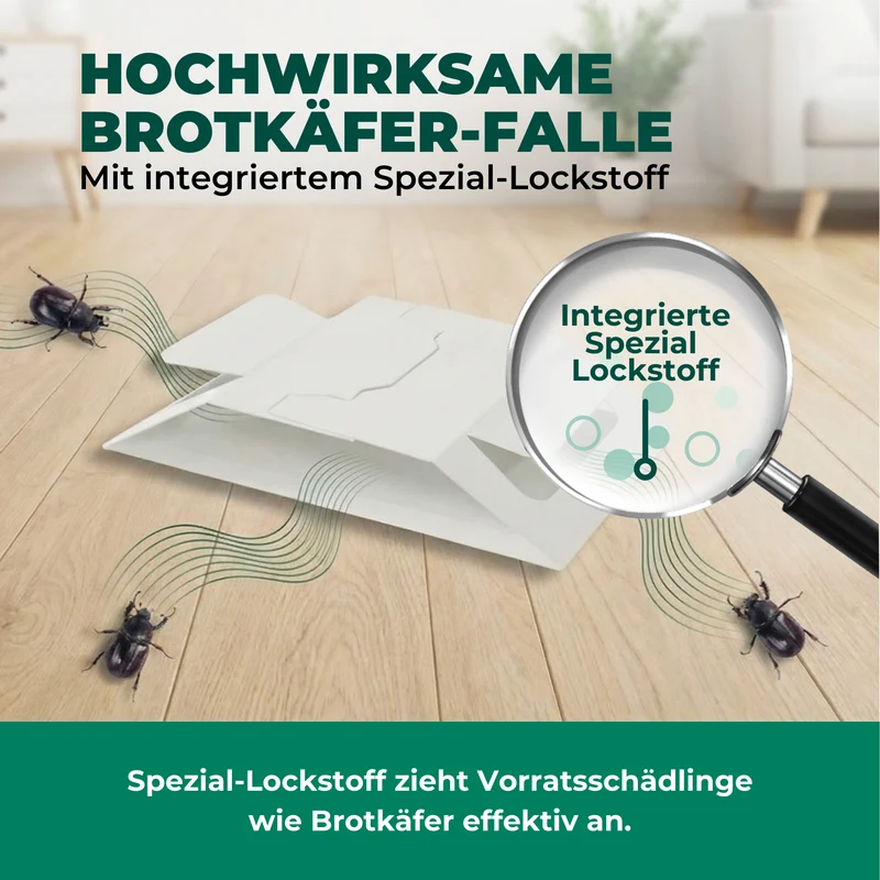 Brotkäferfalle mit Spezial-Lockstoff
