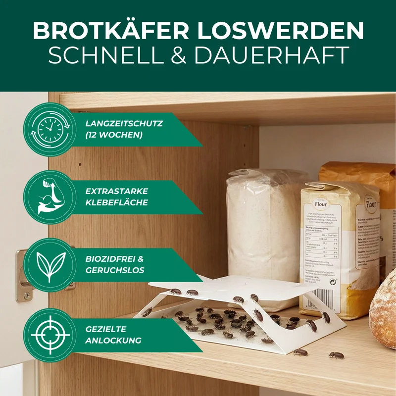 Brotkäferfalle mit Spezial-Lockstoff