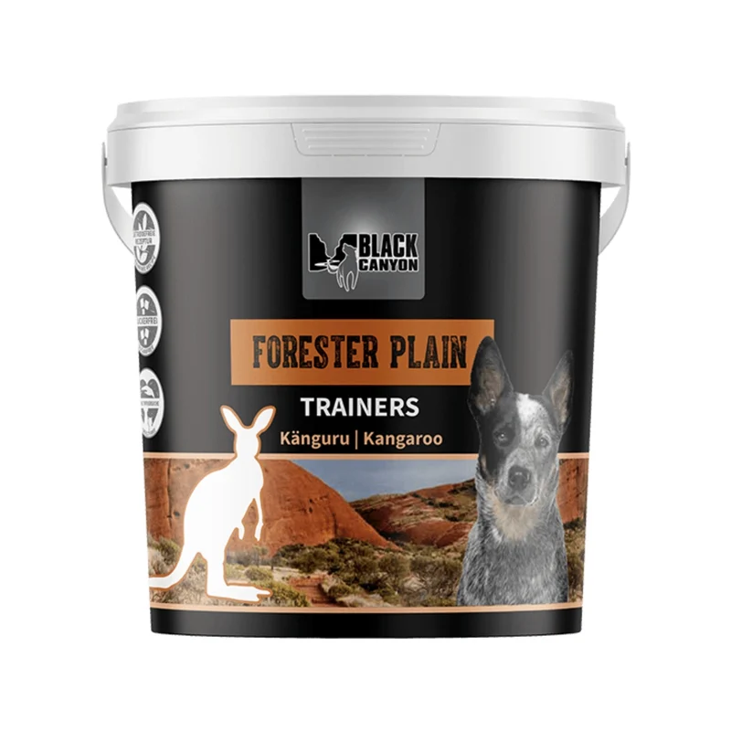 Black Canyon Trainers Forester Plain – Premium Hundesnack mit Kängurufleisch | Getreidefrei & Hypoallergen für sensible Hunde | Ideal für Training & Belohnung
