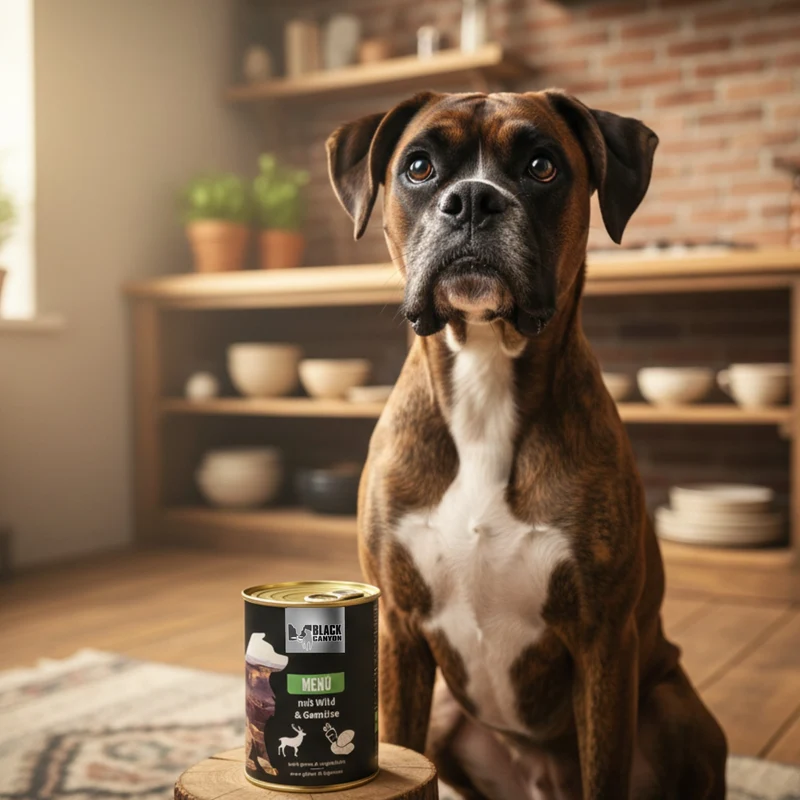 Black Canyon Menü mit Wild & Gemüse – Getreidefreies Premium Nassfutter mit 91% Fleisch für ernährungssensible Hunde, natürlich & artgerecht nach dem Vorbild des Wolfes