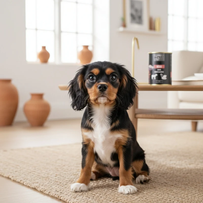 Black Canyon Premium Welpenfutter Menü mit zartem Kalb & frischem Gemüse – Getreidefreies Nassfutter für optimales Wachstum & gesunde Entwicklung