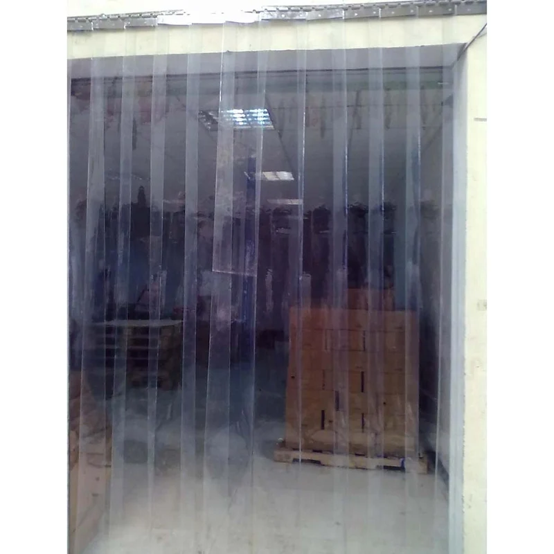 Tenda a Strisce PVC con Accessori Inox - 1m