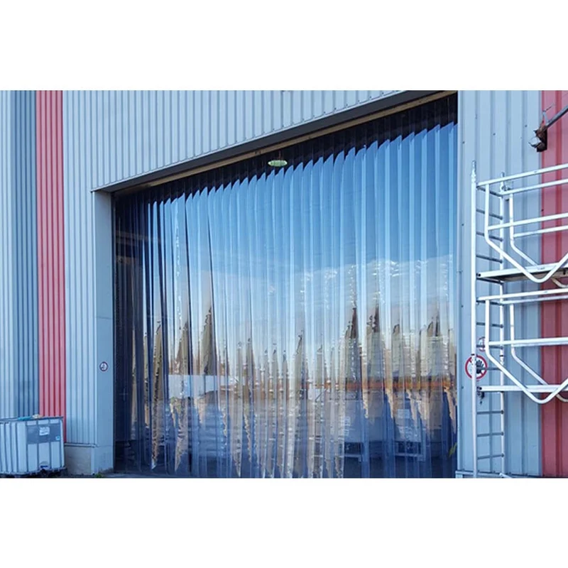 Tenda a Strisce PVC con Accessori Inox - 1m