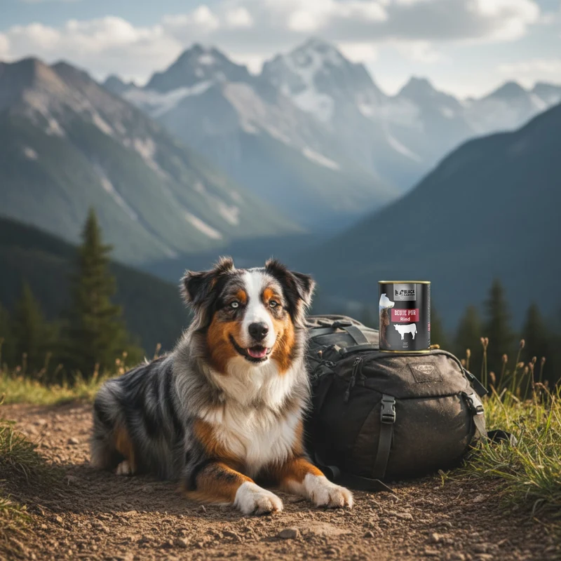 Black Canyon Beute Pur Rind – Artgerechtes Premium-Nassfutter für sensible Hunde, 100% Rind, getreidefrei & hochverdaulich, natürliche Monoprotein-Rezeptur