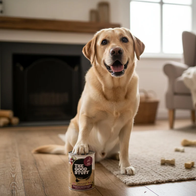 The Goodstuff Hunde Nassfutter Wild mit Preiselbeeren & Apfel – 70% Fleischanteil, getreidefrei, natürlich & gesund für alle Rassen