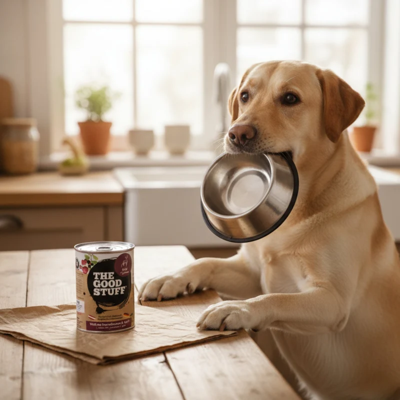 The Goodstuff Hunde Nassfutter Wild mit Preiselbeeren & Apfel – 70% Fleischanteil, getreidefrei, natürlich & gesund für alle Rassen