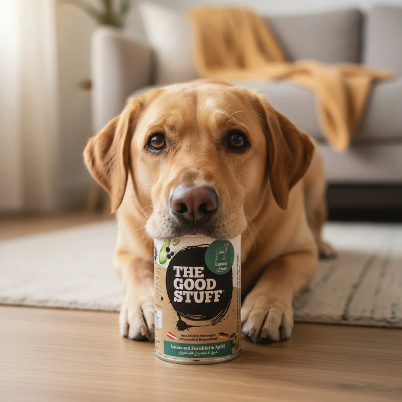 The Goodstuff Premium Lamm-Nassfutter für Hunde – Getreidefrei, leicht verdaulich & mit hohem Fleischanteil für sensible Vierbeiner