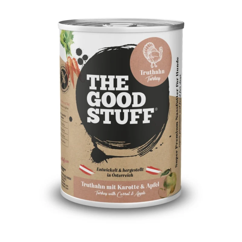 The Goodstuff Truthahn Nassfutter – Artgerechte Premium-Ernährung mit saftigem Truthahn für vitale, gesunde & glückliche Hunde