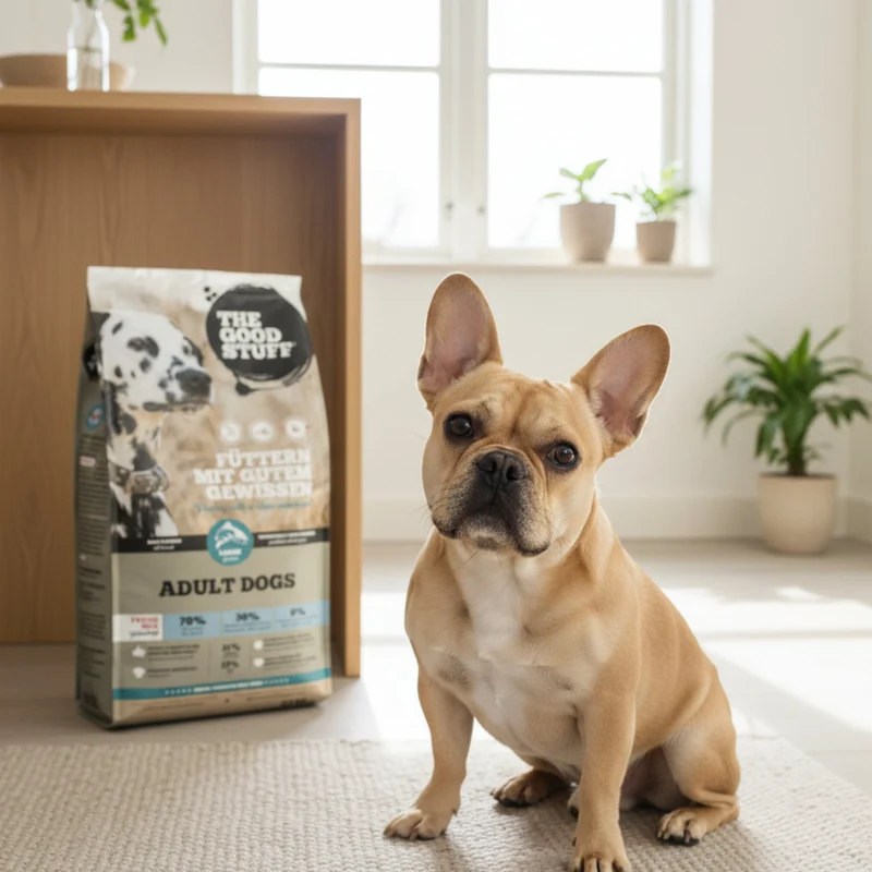 The Goodstuff Adult Dogs Lachs Trockenfutter – Getreidefreie Premium-Vollnahrung mit Omega-3 für glänzendes Fell, starke Abwehrkräfte und natürliche Vitalität