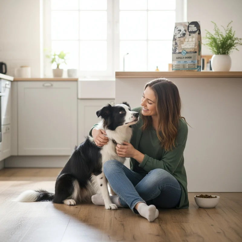 The Goodstuff Adult Dogs Lachs Trockenfutter – Getreidefreie Premium-Vollnahrung mit Omega-3 für glänzendes Fell, starke Abwehrkräfte und natürliche Vitalität