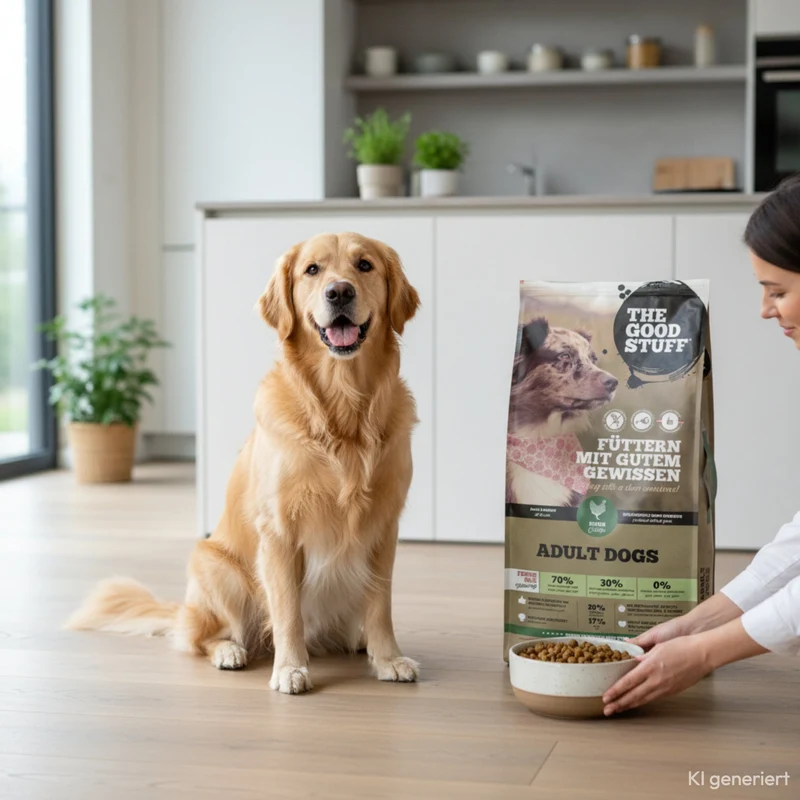 The Goodstuff Adult Dogs Trockenfutter Huhn – Getreidefreies Premium-Hundefutter für optimale Verdauung, glänzendes Fell & natürliche Vitalität