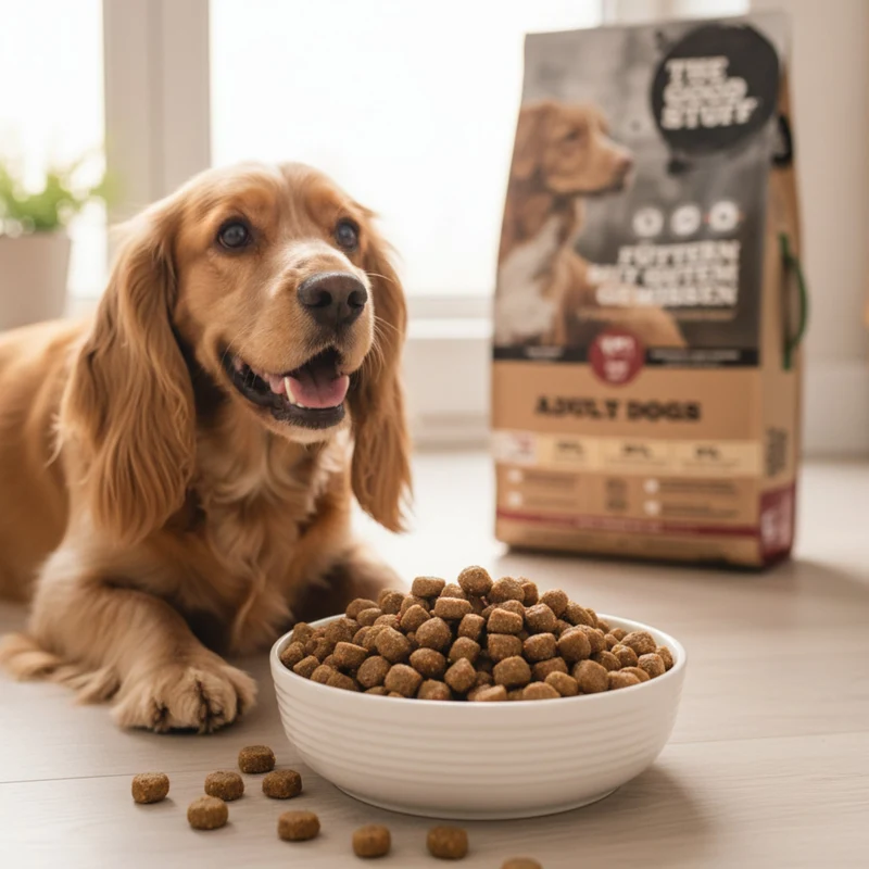 The Goodstuff Adult Dogs Rind Premium Trockenfutter für erwachsene Hunde – Getreidefrei, Natürlich & Leicht Verdaulich für Gesunde Vitalität