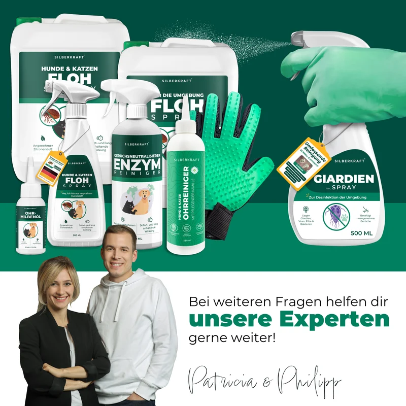 Giardienspray gegen Giardien, Bakterien, Viren & Pilze inkl. kostenloses eBook