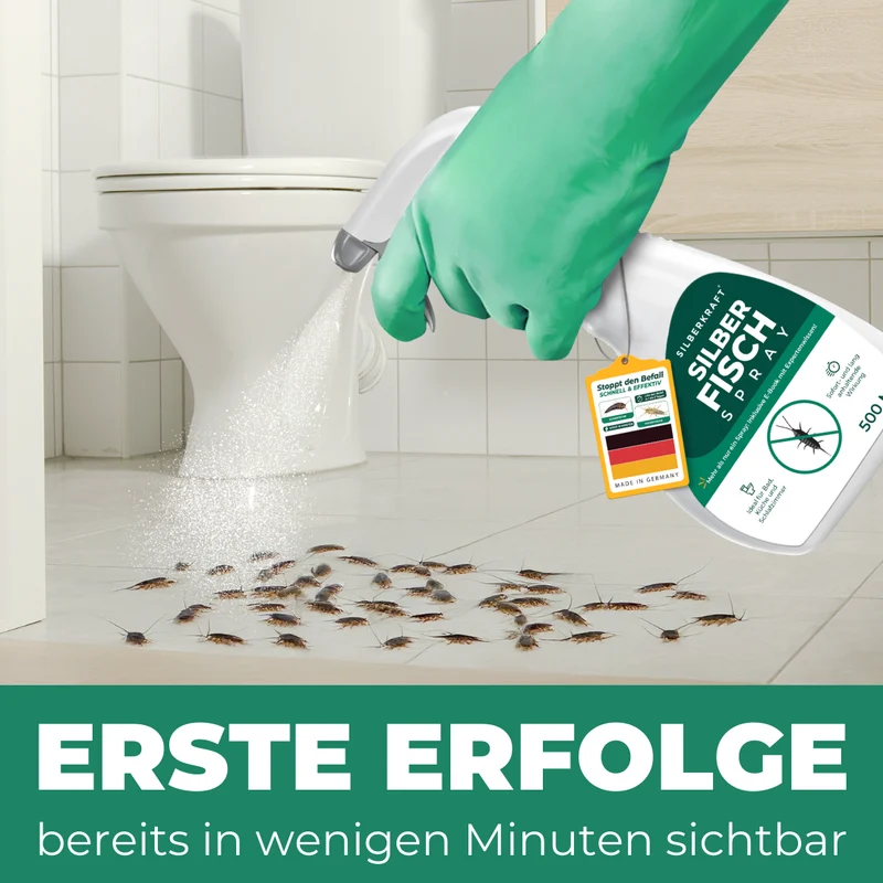 Silberfisch Spray 500ml inkl. E-Book