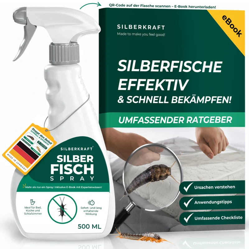 Silberfisch Spray 500ml inkl. E-Book