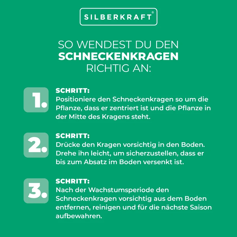 Schneckenkragen: Effektiver Schutz gegen Schnecken und Würmer an Setzlingen