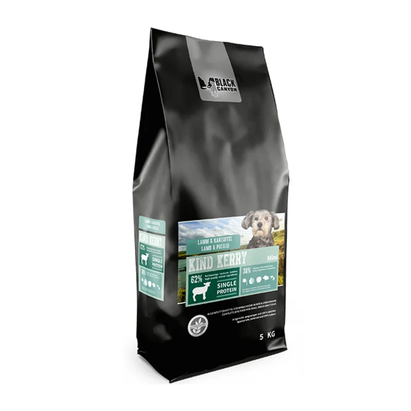 Black Canyon Kind Kerry Mini – Hypoallergenes Singleprotein Lamm Trockenfutter für kleine Hunde mit empfindlicher Verdauung