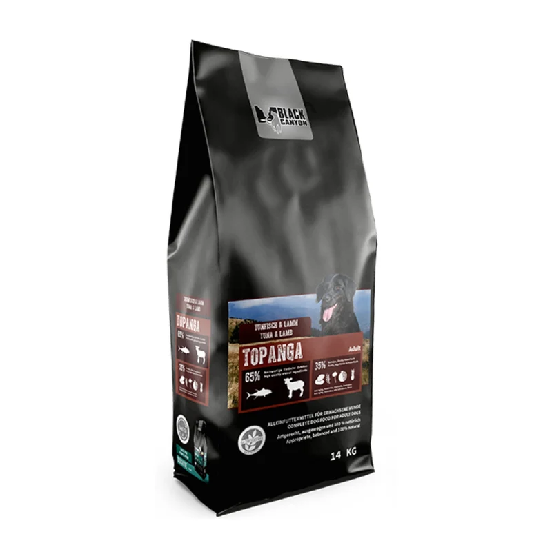 Black Canyon Topanga Hundefutter – Premium Trockenfutter mit Thunfisch & Lamm, getreidefrei für ernährungssensible Hunde
