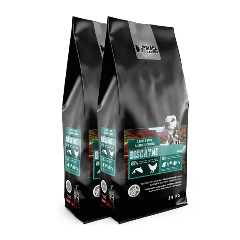 Black Canyon Biscayne – Premium Trockenfutter mit Lachs & Huhn | Getreidefreie Rezeptur mit 65 % Fleischanteil für ausgewachsene Hunde mit empfindlicher Verdauung