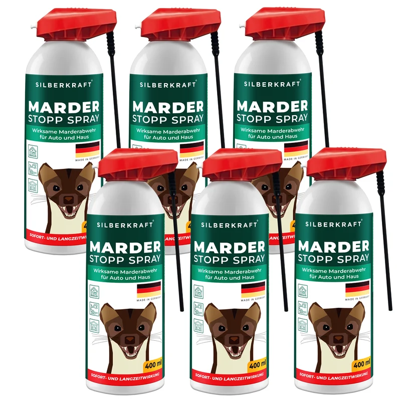 Marder-Stopp Spray: Hochwirksamer Marderschutz für dein Auto und Zuhause