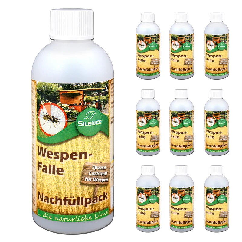 Nachfüllpack Silence Wespenfalle: Wirksamer Schutz vor lästigen Wespen