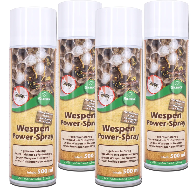 Silence Wespen-Power Spray: Gebrauchsfertiges Insekten-Spray mit sofortiger Wirkung
